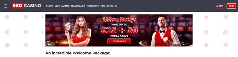 Red Casino bonus bienvenue