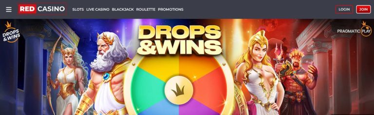 Red Casino Drops and Wins